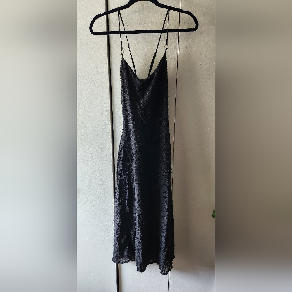 Vintage Y2K Betsey Johnson Beaded Dress